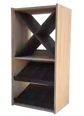 Botellero de madera de Pino