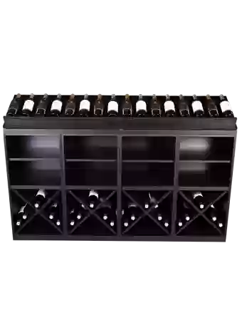 Expositor para 8 botellas para colocar sobre dos modulos Merlot-2025