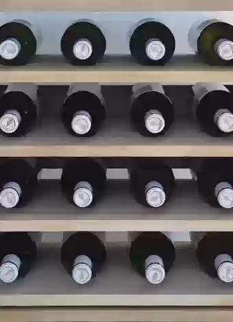 Botellero de madera de pino