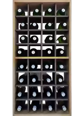 Botellero de madera de pino