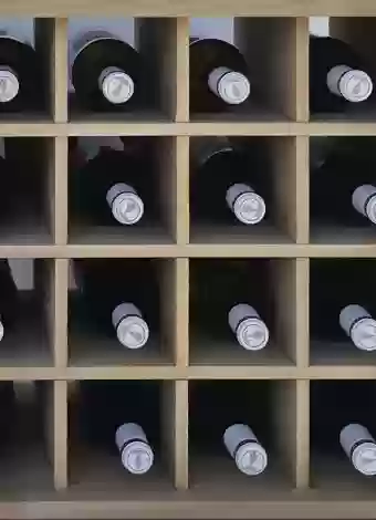 Botellero de madera de pino