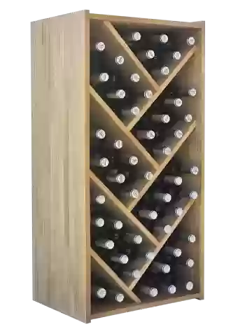Botellero de madera de pino de Expovinalia