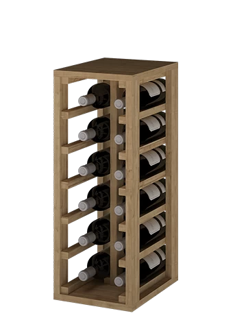 PORTE-BOUTEILLE EN BOIS DE PIN