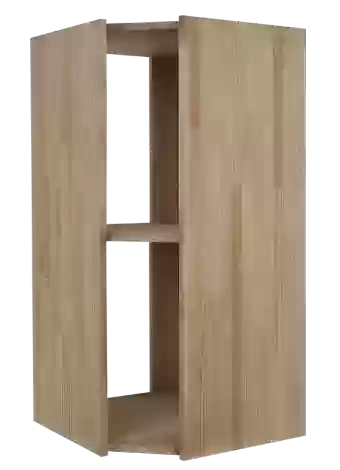 Botellero de madera de pino
