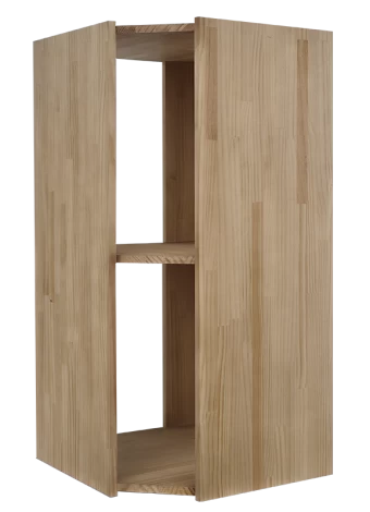 Botellero de madera de pino