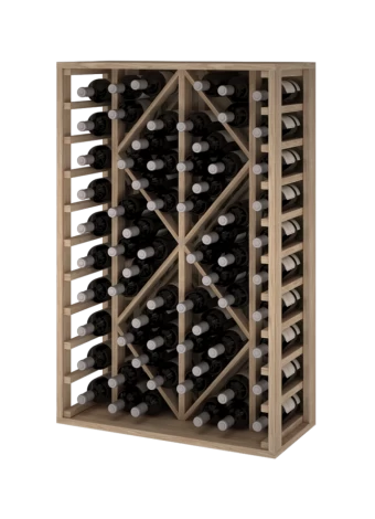 Weinregal aus Holz 2