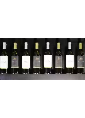 Expositor para 8 botellas para colocar sobre dos modulos Merlot-2025