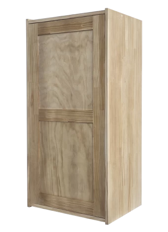 Botellero de madera de pino