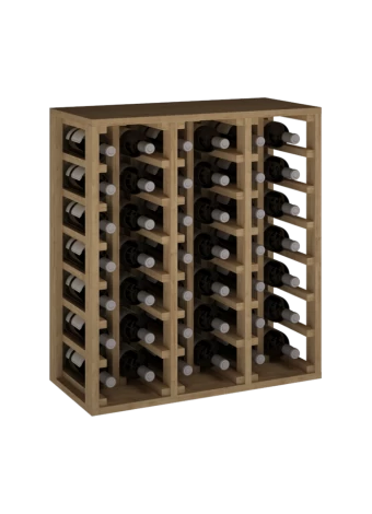 PORTE-BOUTEILLE EN BOIS DE PIN DE TAILLE MOYENNE