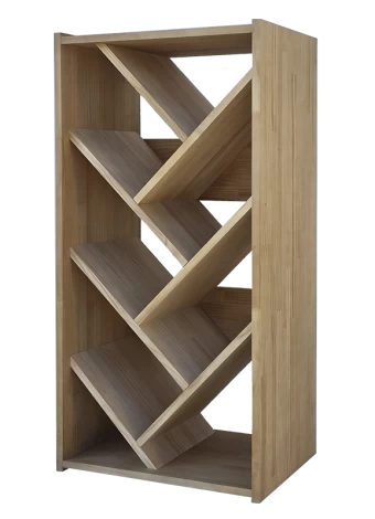 Botellero de madera de pino