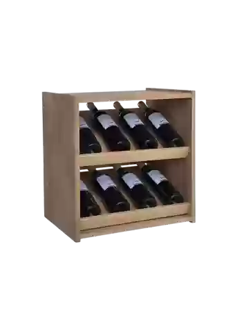 Small bottle rack for displaying 12 brands on an individual base by Expovinalia com