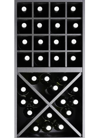 BLACK MELAMINE BOTTLE