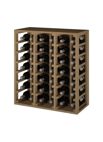 PORTE-BOUTEILLE EN BOIS DE PIN DE TAILLE MOYENNE