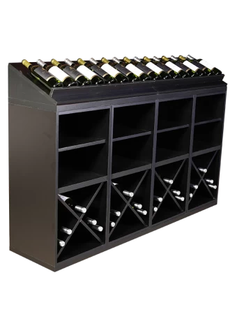 MODULO  APILABLE PARA 16 BOTELLAS