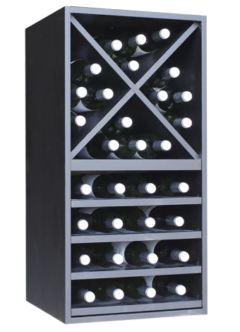 BOUTEILLE EN MÉLAMINE NOIRE