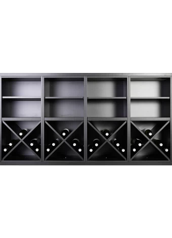 SCHWARZE MELAMINFLASCHE