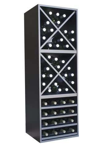 BLACK MELAMINE BOTTLE
