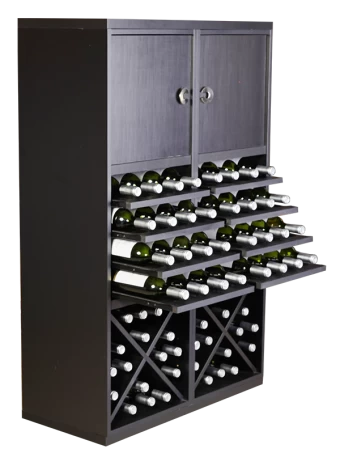 BLACK MELAMINE BOTTLE