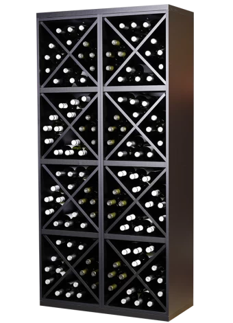 BOTELLERO DE MELAMINA NEGRO