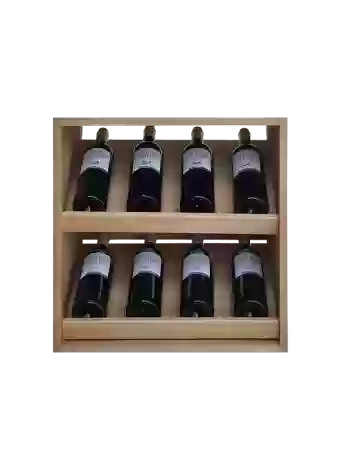 Small bottle rack for displaying 12 brands on an individual base by Expovinalia com