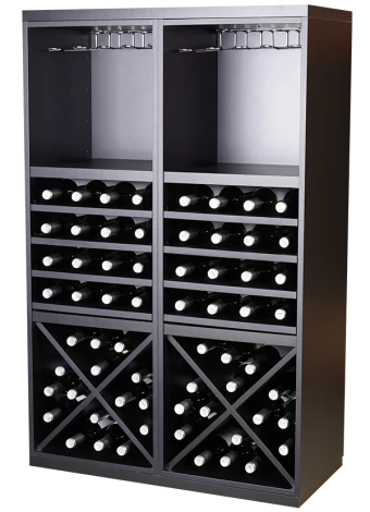 BLACK MELAMINE BOTTLE