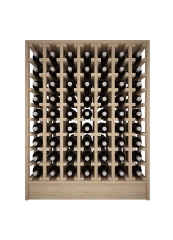 GARRAFA EM MADEIRA DE PINHO PARA GARRAFAS, ALTA CAPACIDADE