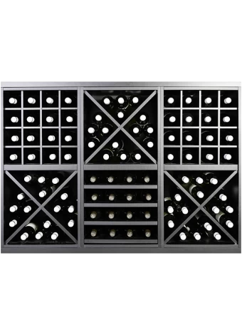 BLACK MELAMINE BOTTLE