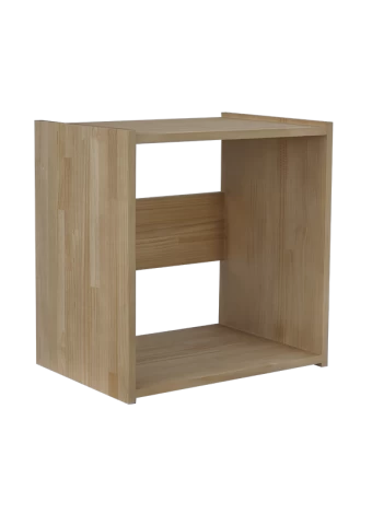 Botellero de madera de pino