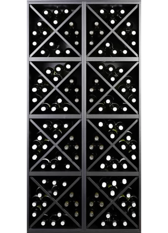 BOTELLERO DE MELAMINA NEGRO