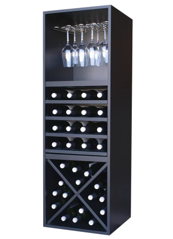 SCHWARZE MELAMINFLASCHE