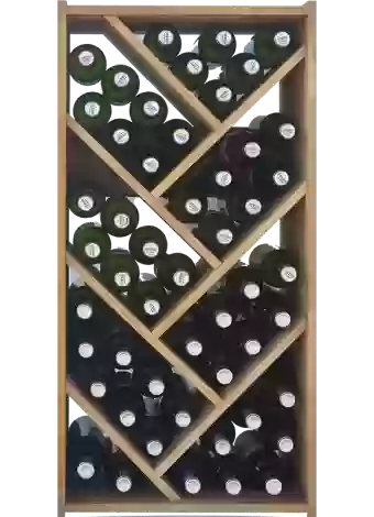 Botellero de madera de pino de Expovinalia