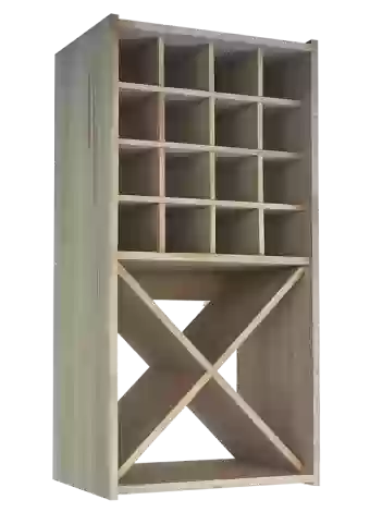 Modular wood wine rack  by Expovinalia com