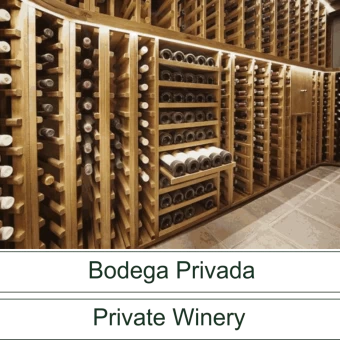 Instalación Botelleros de Madera en Roble