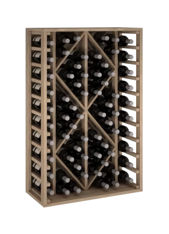 Expovinalia ER2032 botellero madera roble, 20 botellas, serie godello