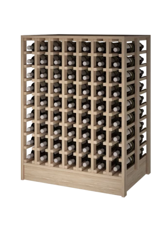 FLASCHE AUS KIEFERHOLZ FÜR FLASCHEN, HOHE KAPAZITÄT