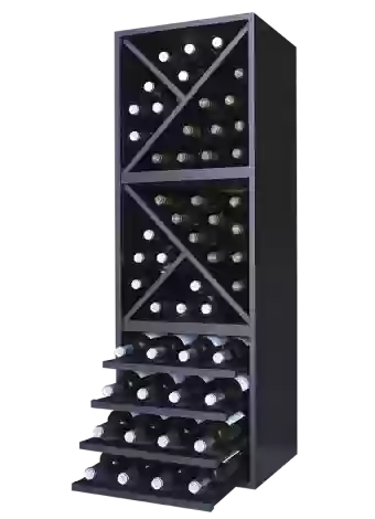 BLACK MELAMINE BOTTLE