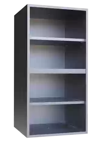BOTELLERO DE MELAMINA NEGRO