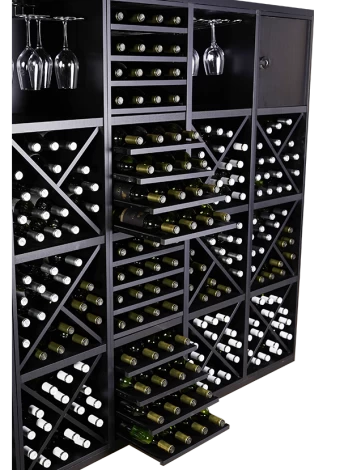 TRIPLE CUBO B&N PARA VINO, MAGNUM Y CAVA