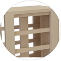 ER2530 (solid pine wood - White Pine)