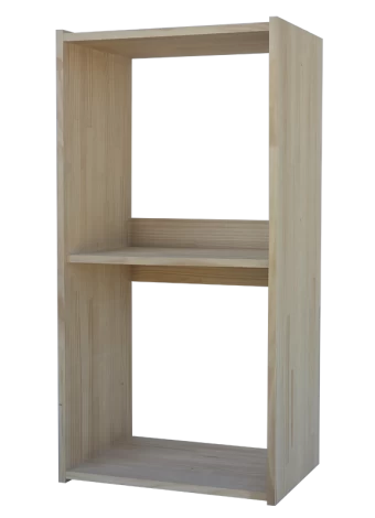 Botellero de madera de pino